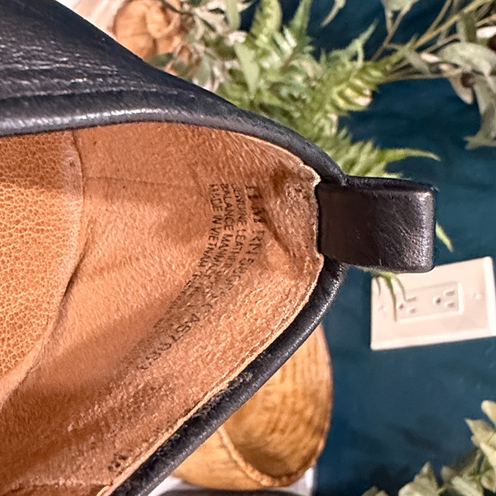 Susina black leather loafers - Picture 5 of 5